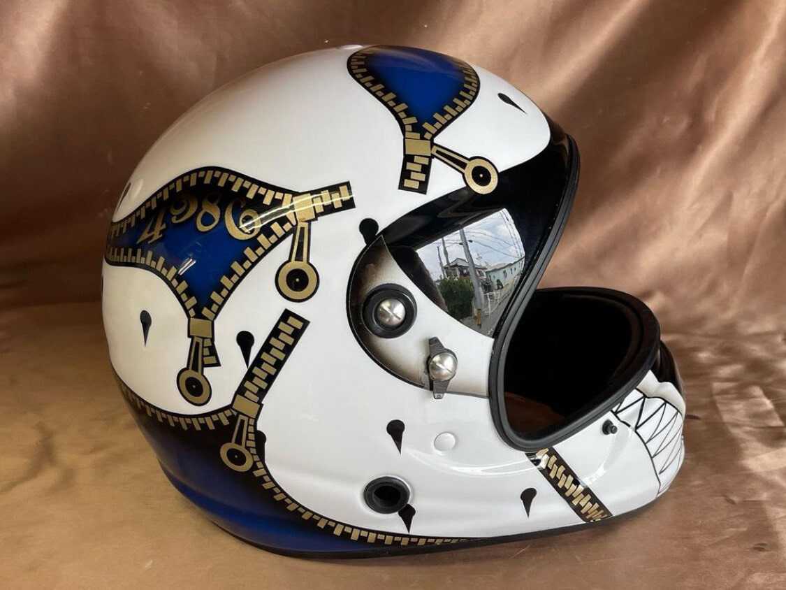 ヘルメット塗装 | バイクやヘルメット塗装の専門店 MAXY PAINT DESIGN