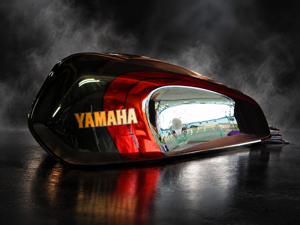 メッキXJRのバイク塗装施工事例・作品25