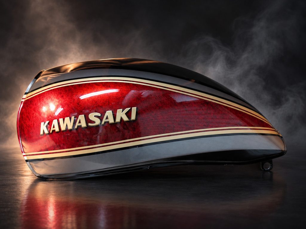 KAWASAKIのバイク塗装施工事例・作品28