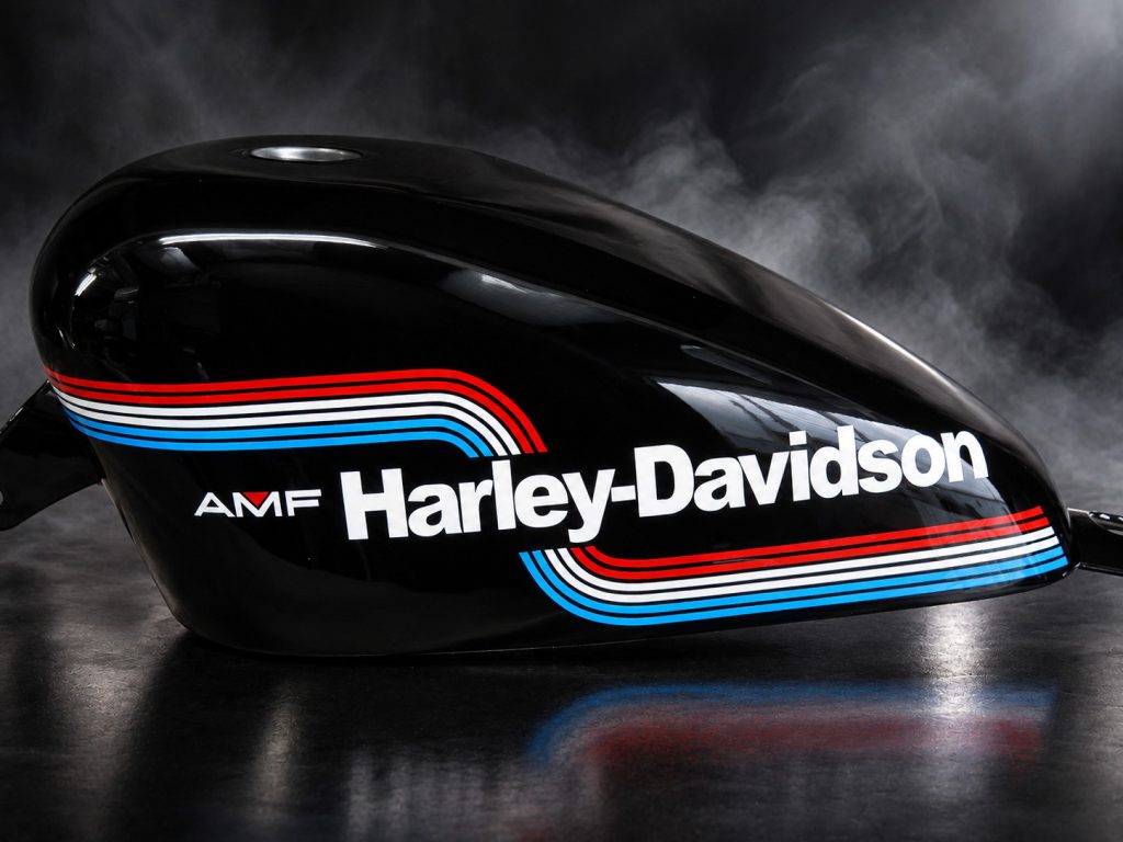 ハーレーAMFのバイク塗装施工事例・作品29