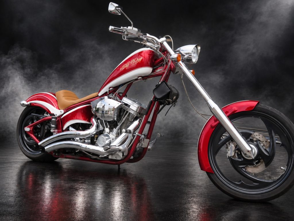 ビッグドッグのバイク塗装施工事例・作品30