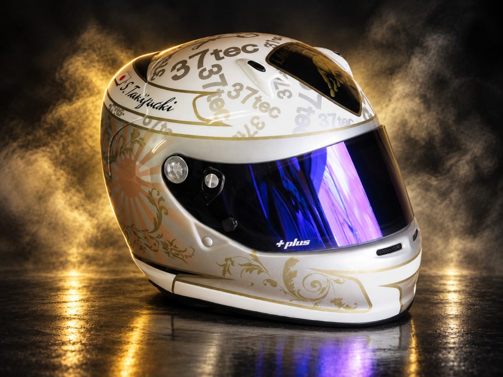 カートヘルメット２のヘルメット塗装施工事例・作品20