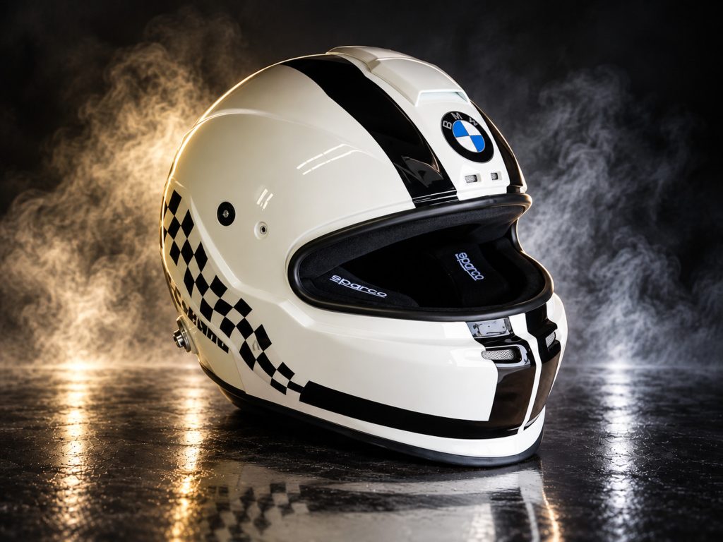 BMWヘルメットのヘルメット塗装施工事例・作品38