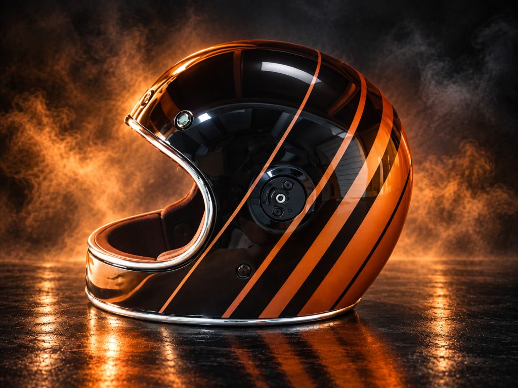 BELLのヘルメット塗装施工事例・作品43